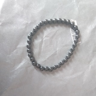 Bracelet boules hématite