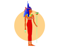 astrologie egyptienne : isis